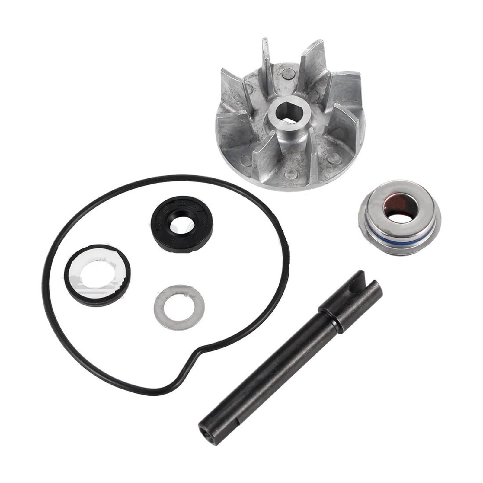 motocyklowe Pompa wodna Pasuje do Suzuki GSX-R600 GSXR600 GSXR75 GSX-R 750 2006-2019 zestaw naprawczy wirnika pompy wody do motocykla motocyklowe Zespół pompy