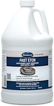 Eastwood Fast 1-Step Etch Rust Remover Painting Powder Coating Gallon
