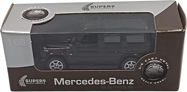 OPO 10 - Auto in Miniatura Compatibile con Mercedes Benz Classe G, Scala 1:64, 3 Pollici (7,5 cm) Welly SUP81 - 1