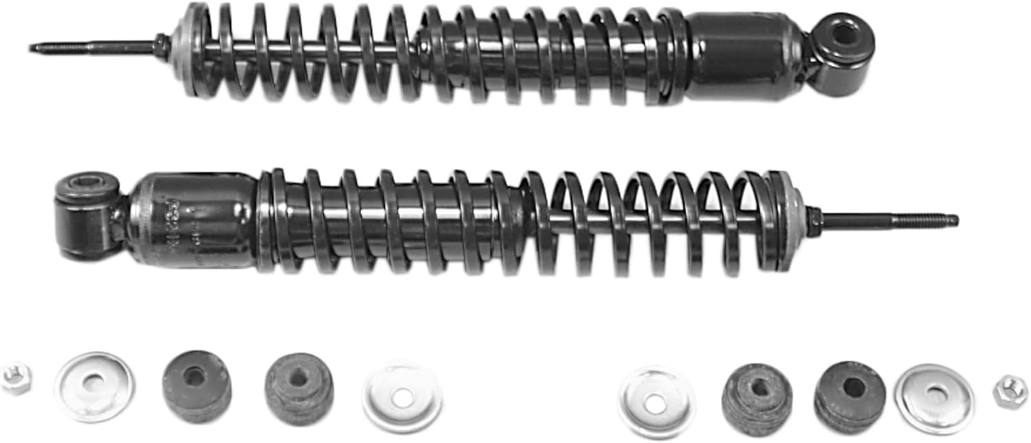 Monroe Load Adjusting 58275 Suspension Shock Absorber and Coil Spring Assembly Pack of 2 for Ford F-150