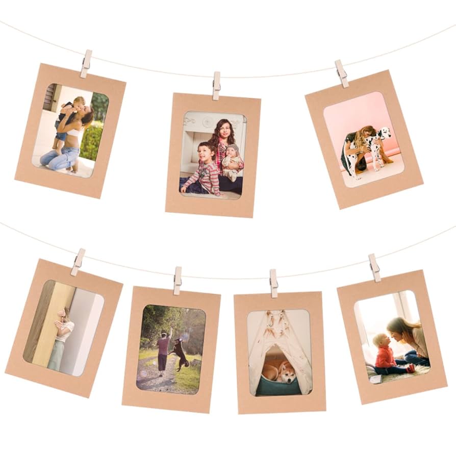 Amazon.co.jp: VICASKY 30個 6インチフォトフレーム 写真飾る壁