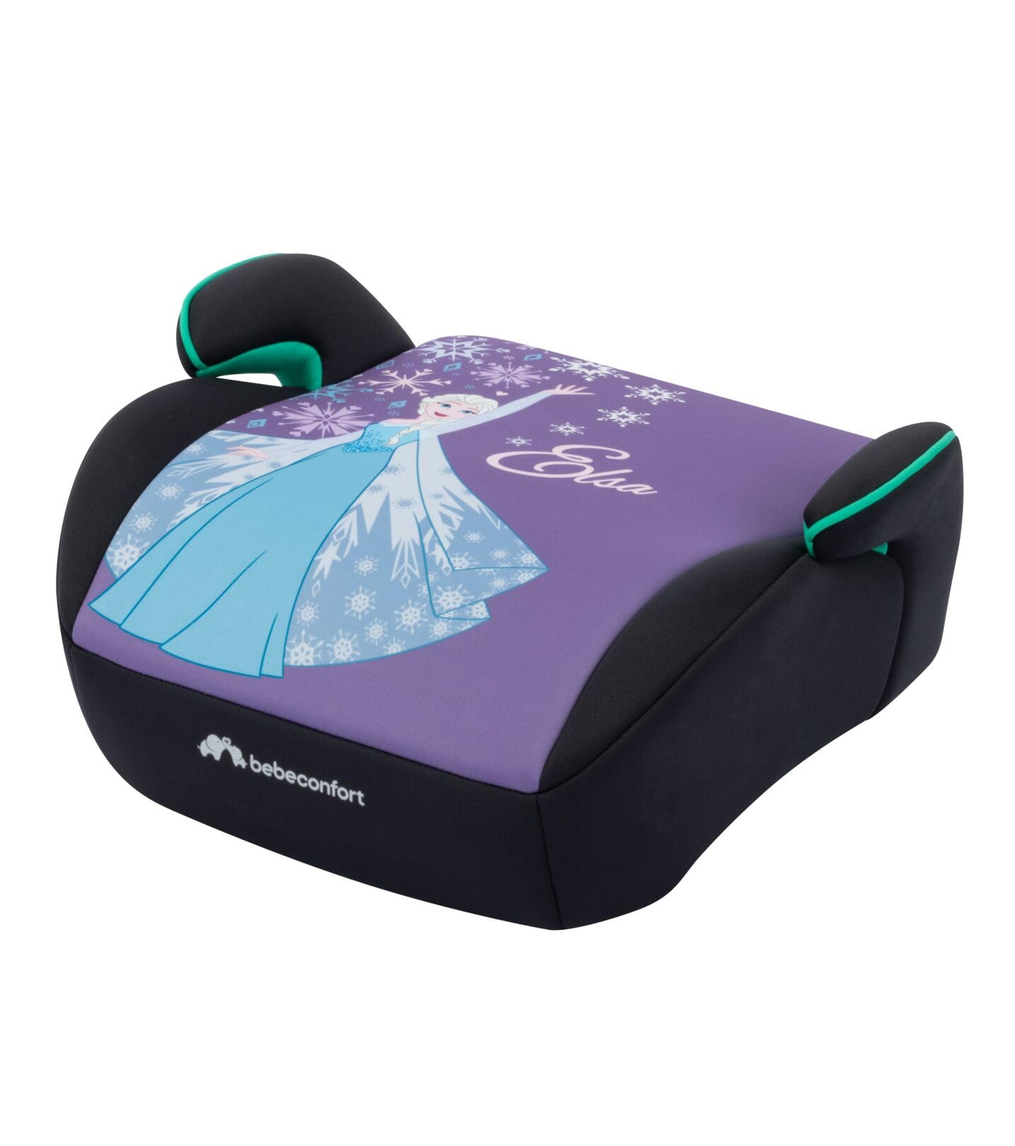 Bebeconfort Disney Gaia i-Safe, Rehausseur Voiture Enfant, 6-12 Ans, 128-150 cm, 22-36 kg, Siège Auto Frozen, Léger, Installation Facile De La Ceinture, Rembourré, Tissu Soft-touch, Fun Frozen