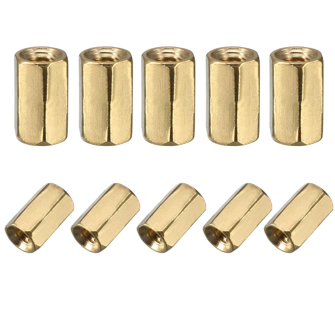 uxcell M3x8 Female to Female Hex Brass PCB Motherboard Spacer Standoff for FPV Drone Quadcopter, Computer & Circuit Board 30pcs-image-14