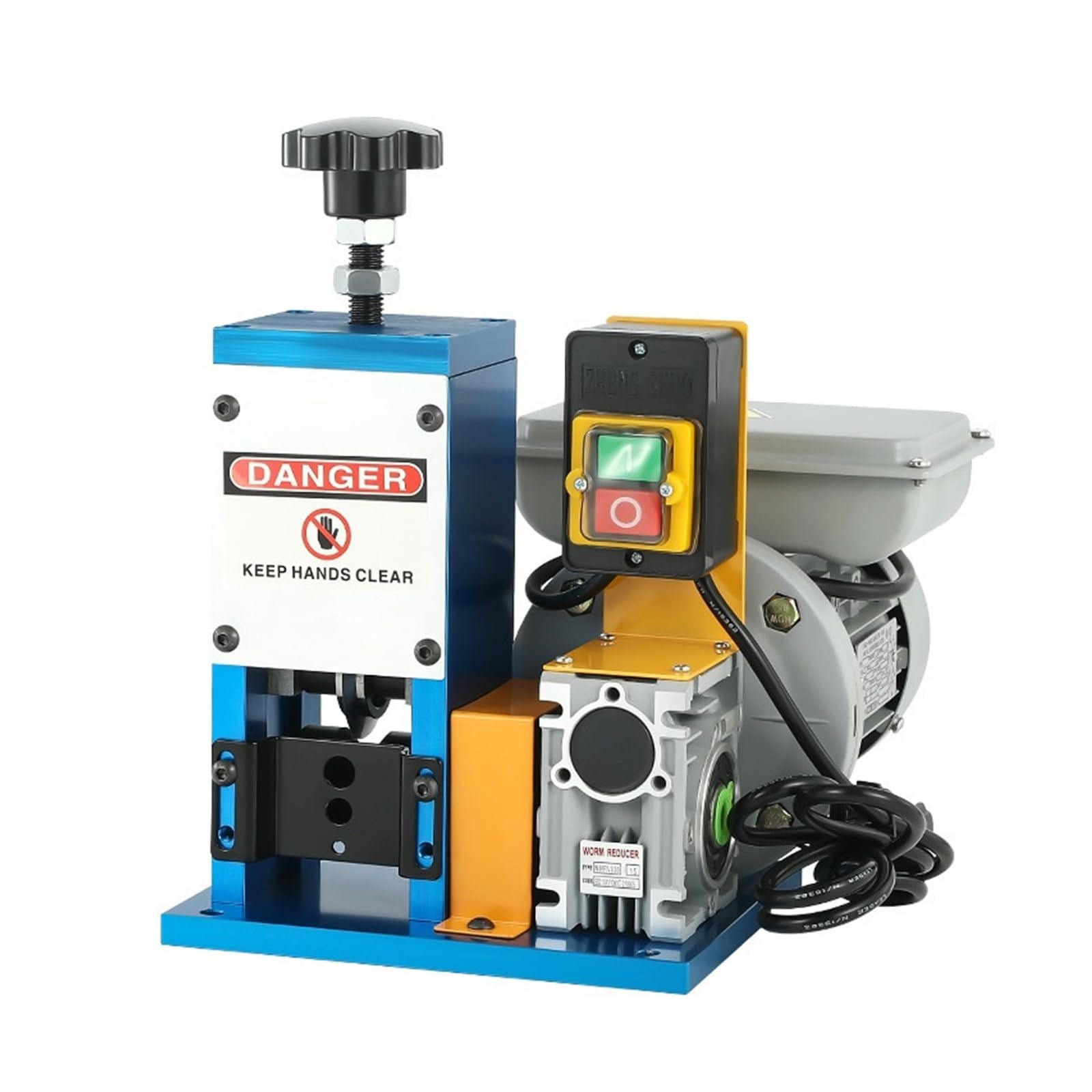 Wire Stripper Machine, Automatic Metal Wire Stripping Machine for Home Scrap Cable Stripping Machine Small Multi-Functional
