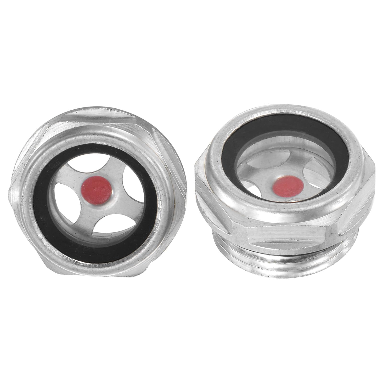 M METERXITY 2-Pack Air Compressor Oil Sight Glass