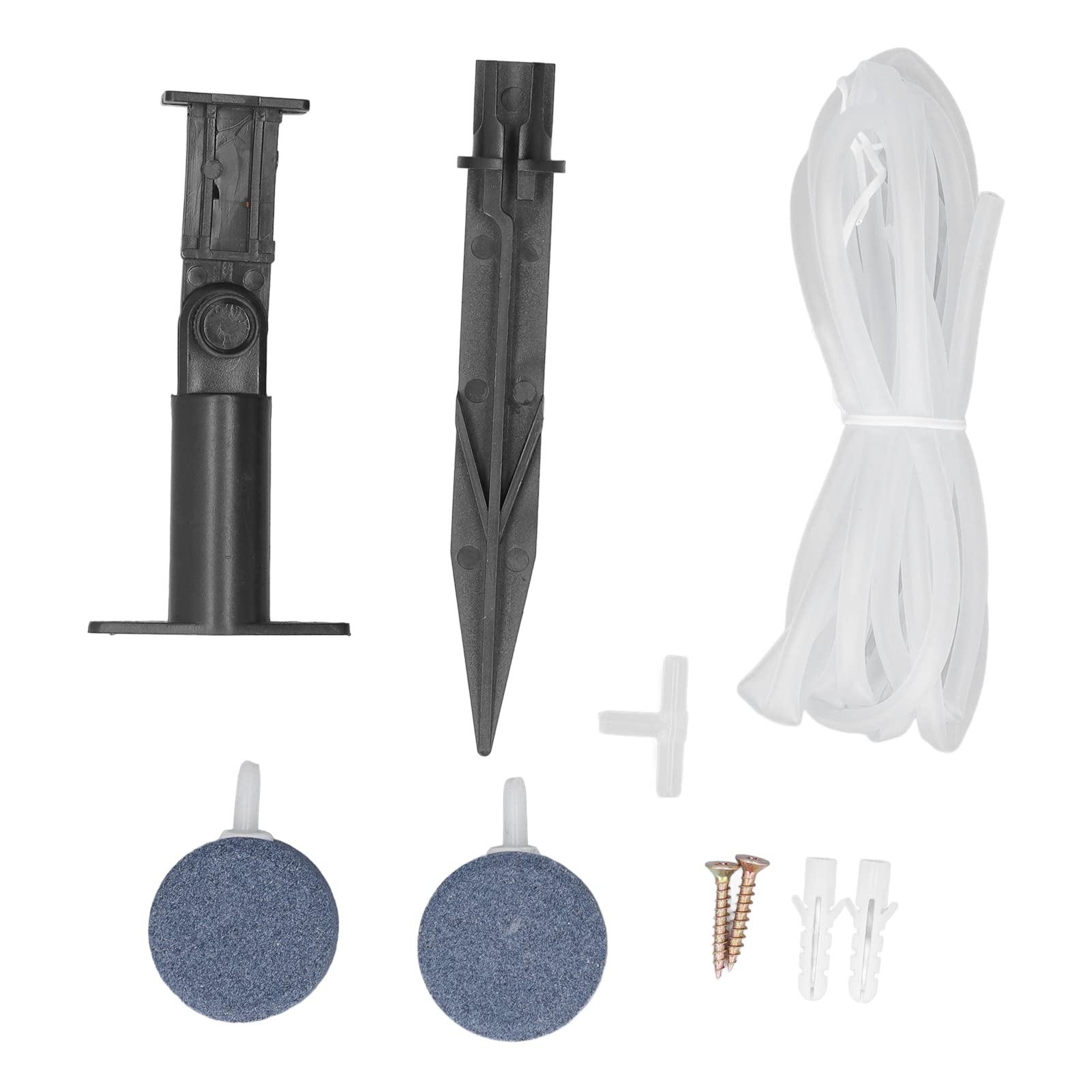 AMONIDA Kit Pompa Acqua Solare Regolabile 10V 6W con Pietre a per Un'ossigenazione Ecologica in Stagni e Trasporti Acquatici