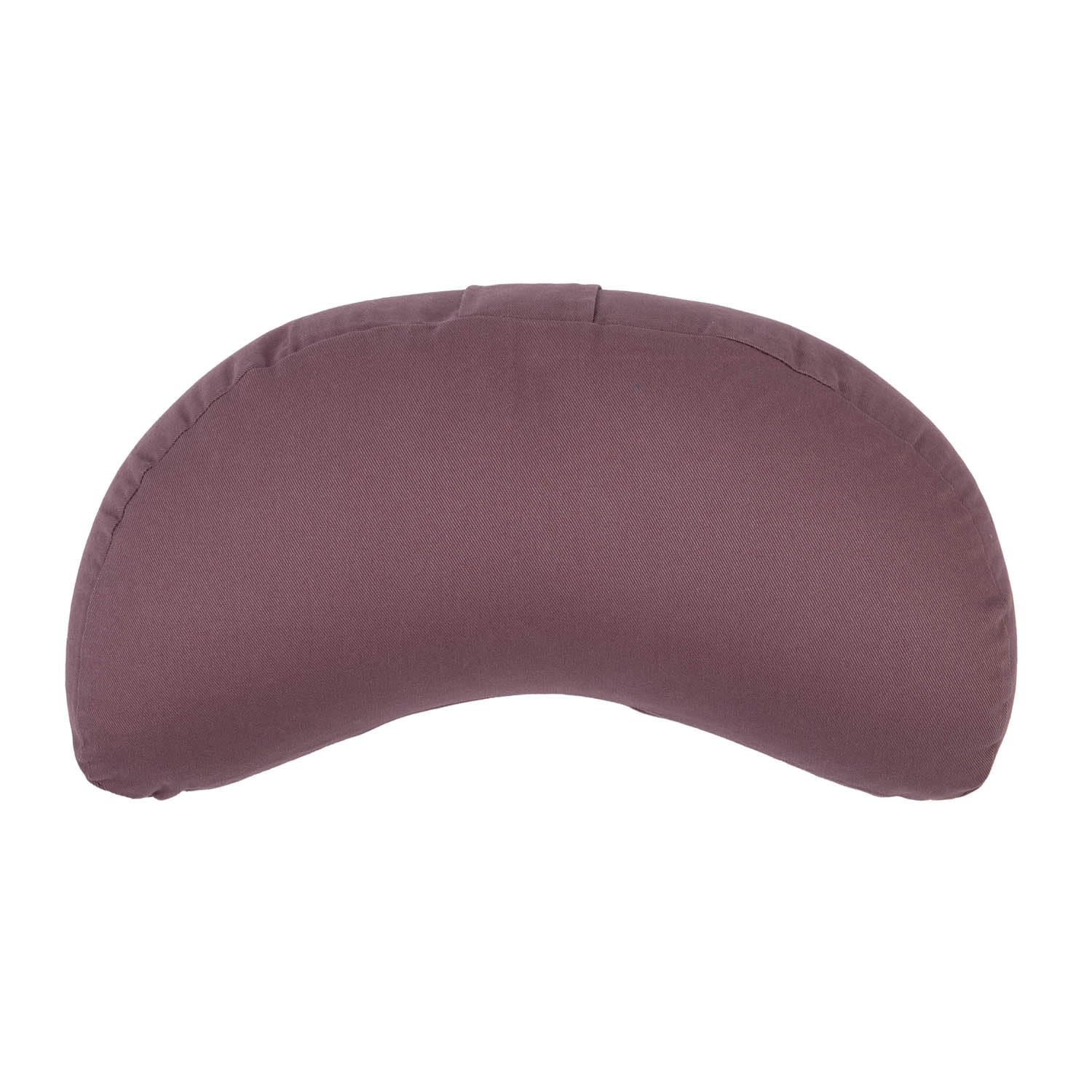 Bodhi Meditationskissen Halbmond | Yogi MOND ECO | Bezug aus 100% Bio-Baumwolle | Yogakissen halbmondförmig mit Buchweizenfüllung | Halbmondkissen für Yoga & Meditation