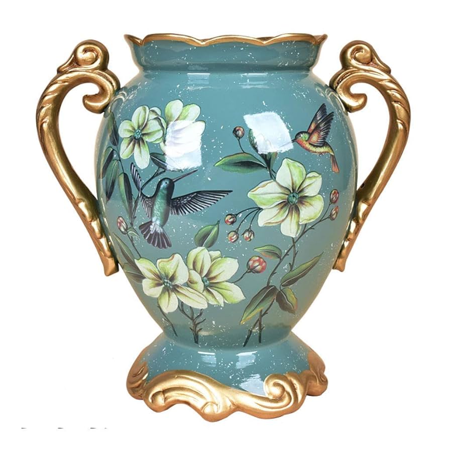 Amazon.co.jp: 花瓶セラミック耳耳庭ヴィンテージ磁器家の装飾