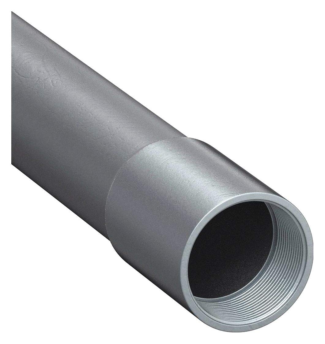 Rigid Conduit, 11/4 In., 10 Ft. L, Aluminm Conduit Fittings Tools & Home Improvement