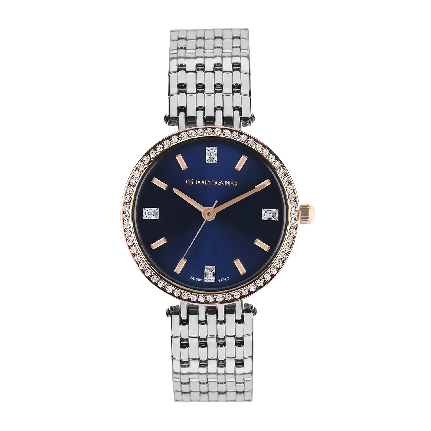Giordano Blue Dial Analog Watch for Women (B098Q7NGX3) Amazon Price History, Amazon Price Tracker