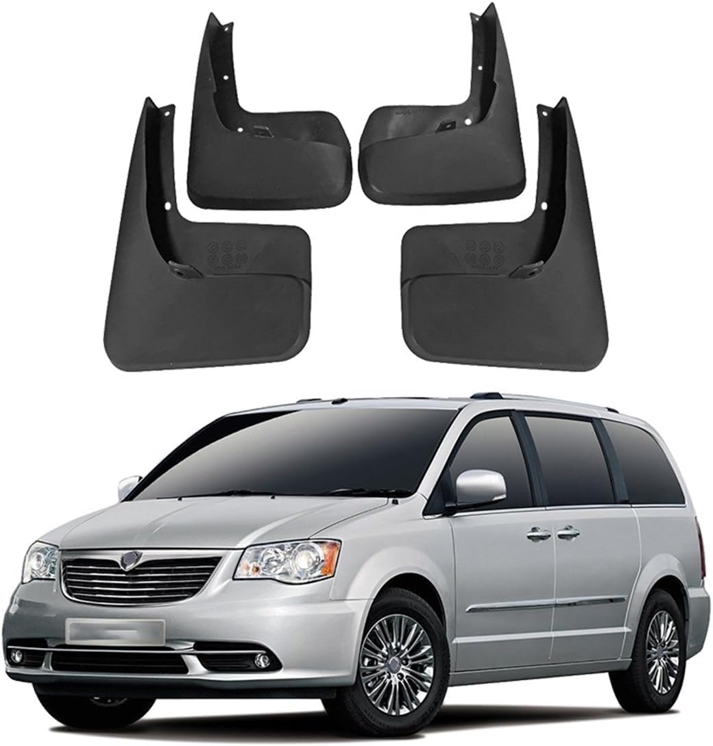 PLAKDFUU Car Mud Flaps for Grand Voyaer 2011-2020, Styling Body Accessories Splash Guards Fender (Set of 4)