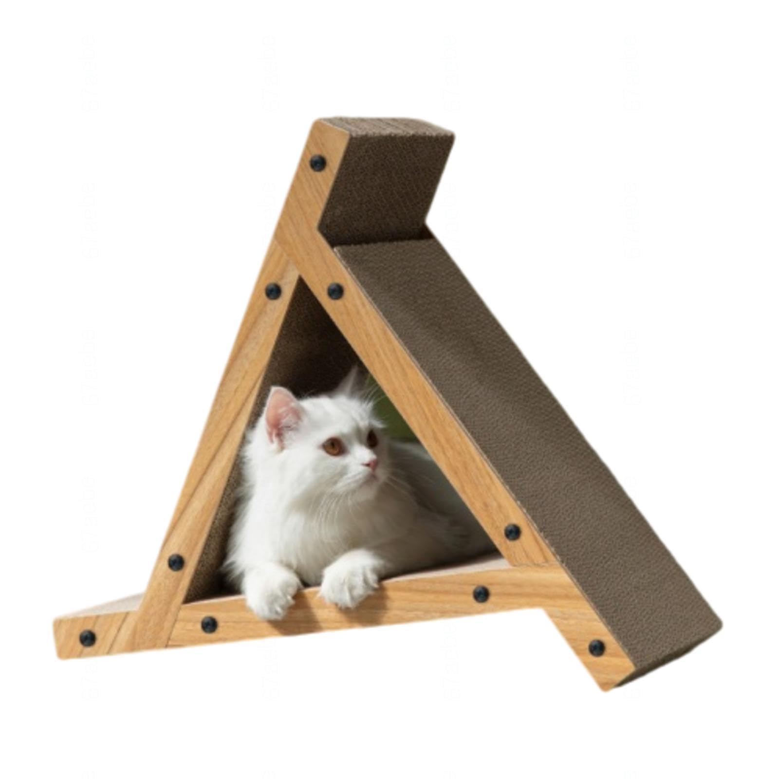 NIBHZ Cartón rascador, Poste rascador Vertical para Gatos, Proteger alfombras Moler Almohadilla de Tablero Vertical para Gatos, para Accesorios de, Rascador para Gatos