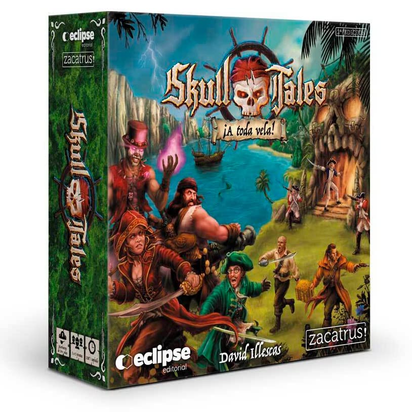 Skull Tales: ¡A Toda Vela!, Juego de Mesa, Juego de 1 a 5
