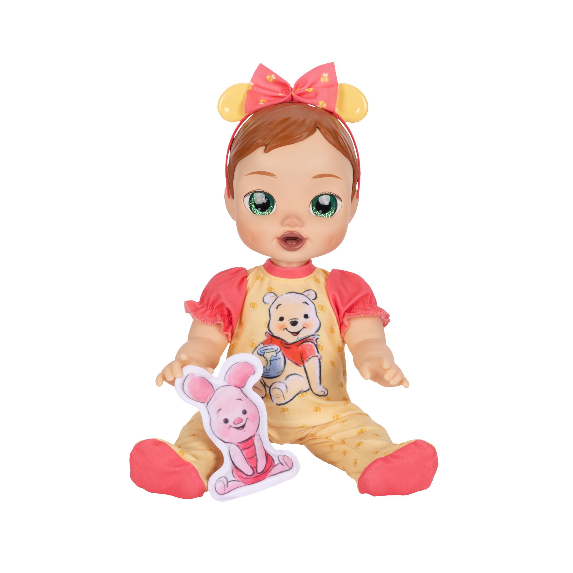Disney Deluxe Feature Doll: Puchatek Auburn Hair, zielone oczy