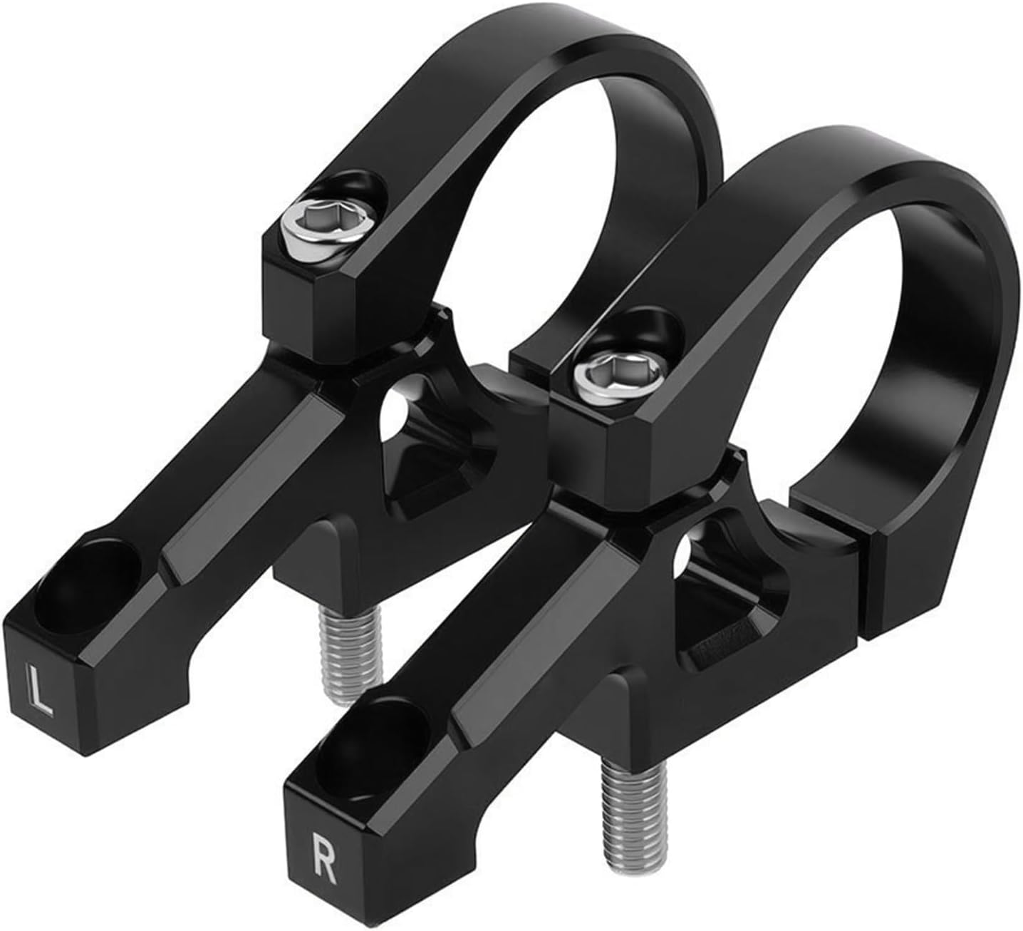 マウンテンバイクステム ダイレクトマウント,ダイレクトマウント 2ピース マウンテンバイクステム | 頑丈 サイクリングギア 大人向