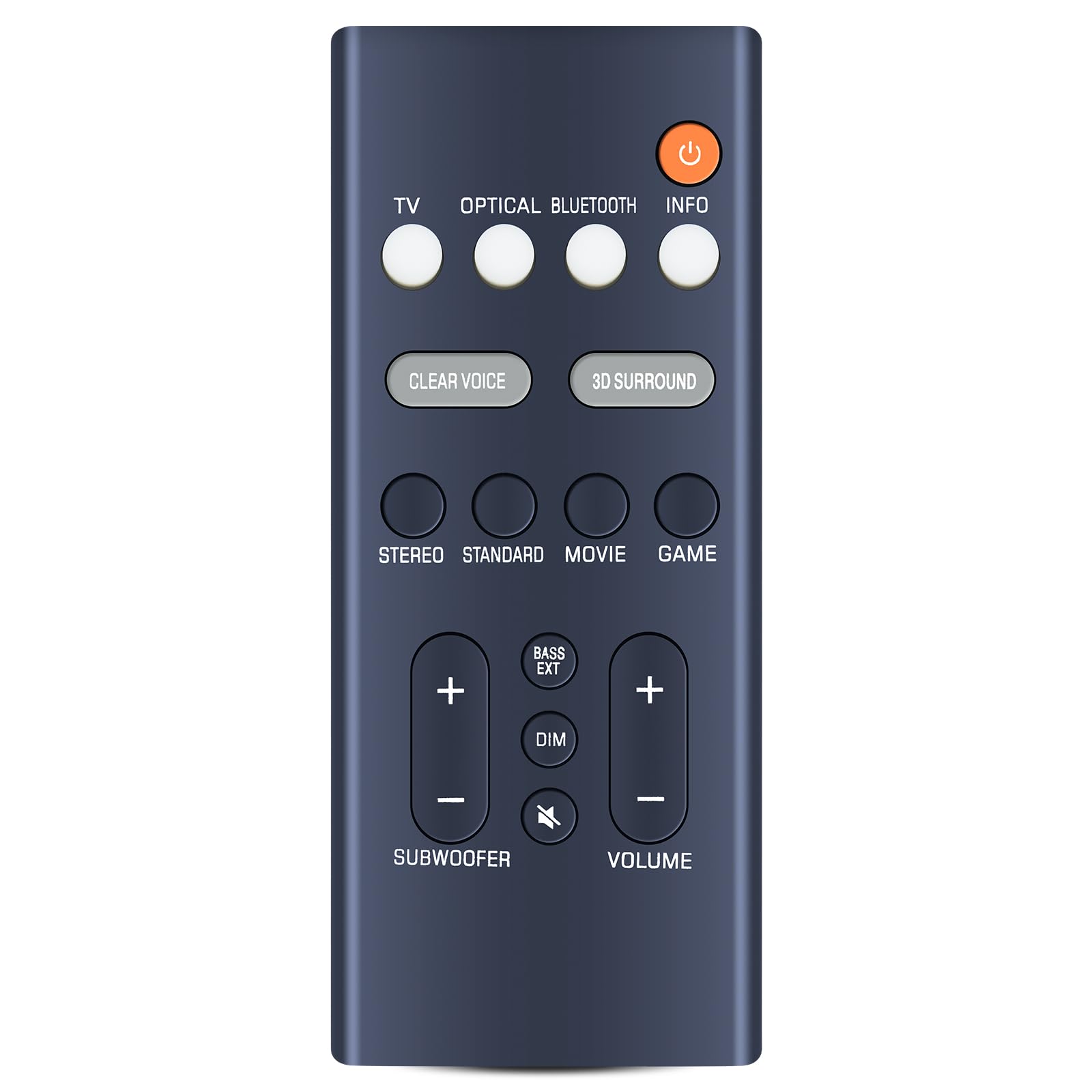 Amazon.com: Snrigw Replacement Remote for Yamaha SR-B20A/SR-C20A