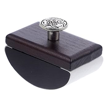 稀少カリン瘤材で作った机上サイズのインクブロッター（吸取器）L-RRR01 稀少カリン瘤材で作った机上サイズのインクブロッター（吸取器