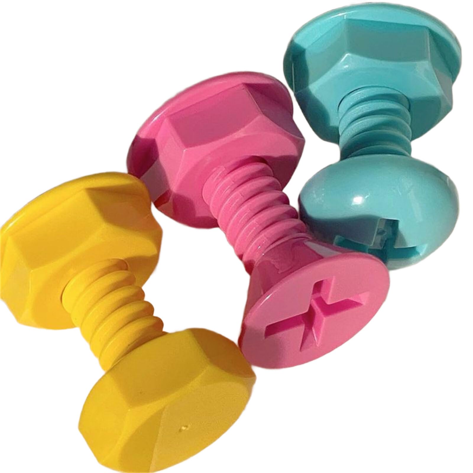 APGLSXY 3pcs Colorful Adhesive Hook Waterproof Cartoon Screw Sticky Hook for Kitchen Efficient Coat and Hat Storage Solution Adhesive