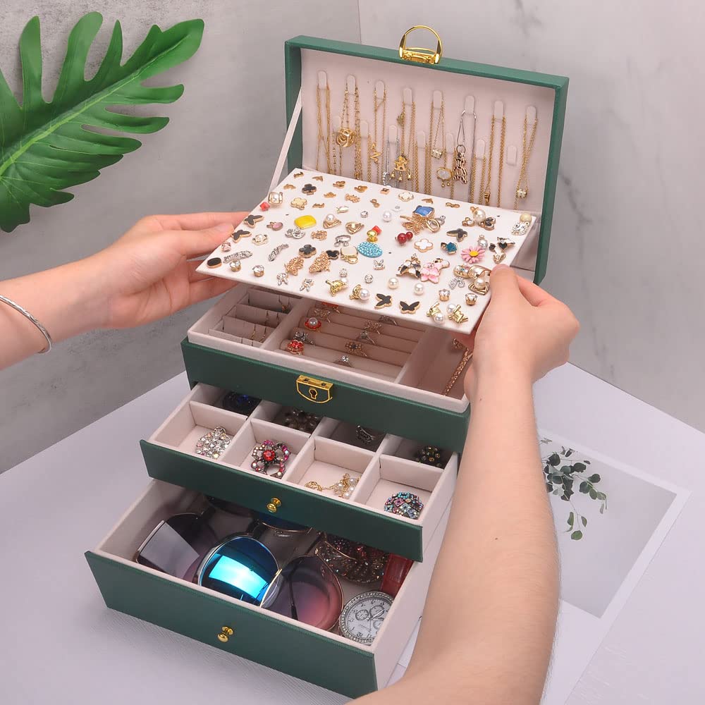 アクセサリーボックス Amazon.co.jp: GYJOYERO ジュエリーボックス レディース