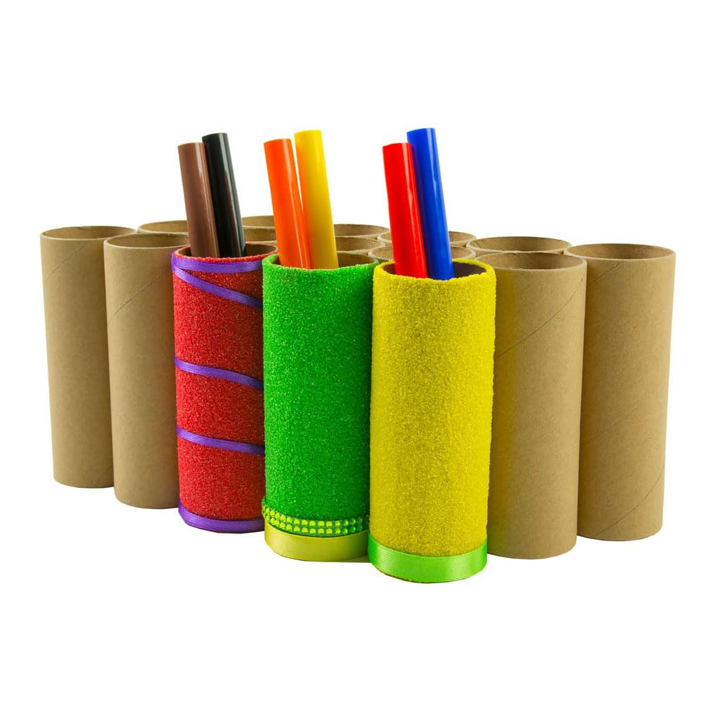 CARTON TUBES TO DECORATE