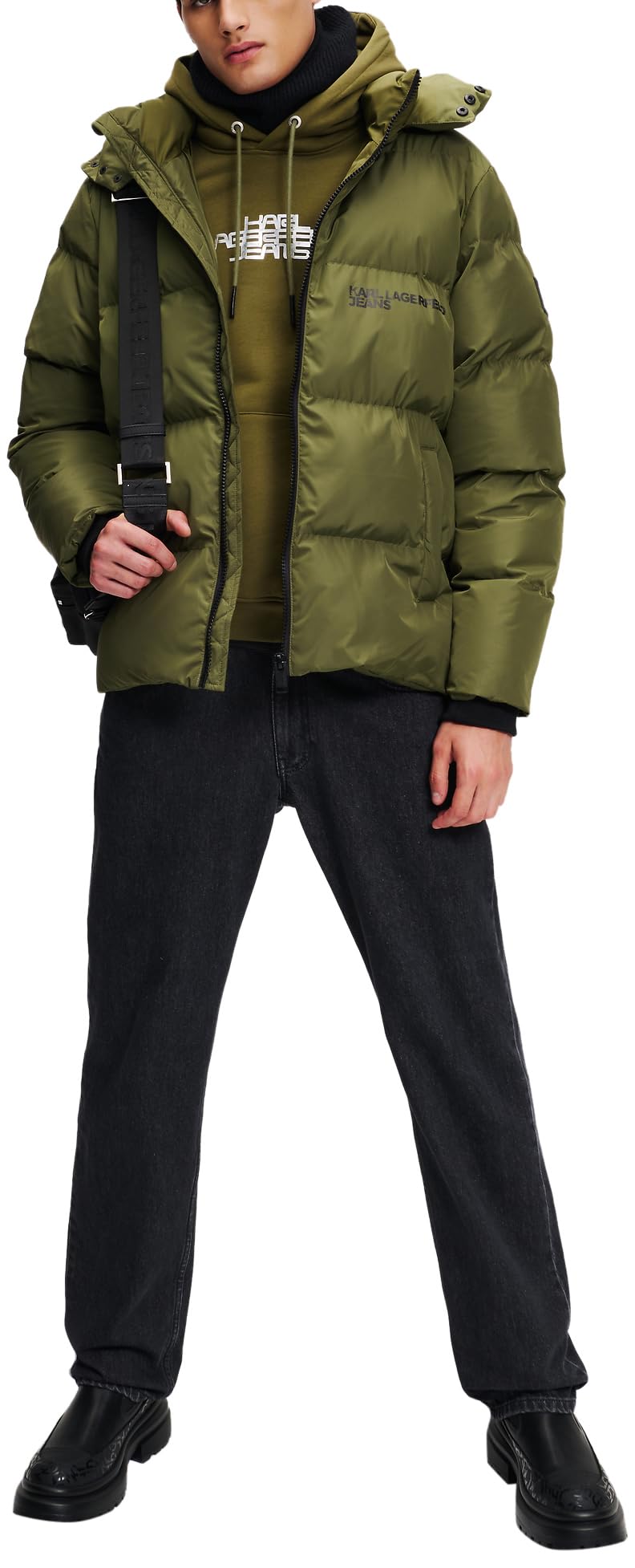 KARL LAGERFELD JEANS Uomo Regular Puffer