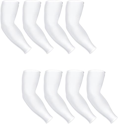 Miniatura 7 de 8 pares de mangas de enfriamiento unisex con protección UV para brazo de seda de hielo