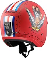 Vista 8 de Casco de moto de cara abierta Spitfire de LS2