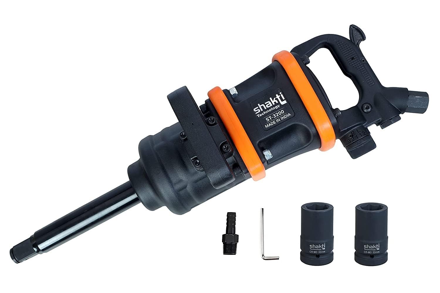 Shakti Technology 1" Air Impact Wrench, High Torque Pneumatic 1 Inch Impact Wrench,Torque Output Up to 3200 NM - MADE IN INDIA-image-30