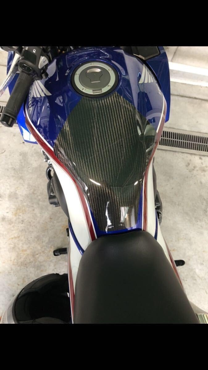 ☆'08～'17 CB400SF Revo（NC42）用綾織カーボンFIカバー☆ 大阪発CB400SF Revo（NC42．NC39）用綾織カーボンフロント | Revo