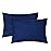 EXQ Home Toddler Pillowcases Zippered 13x18 Travel Pillow Case Set of 2, Small Pillow Case Fits Baby Pillow Sized 12x16, 13x18, Kids Pillowcases 2 Pack Machine Washable(Navy)
