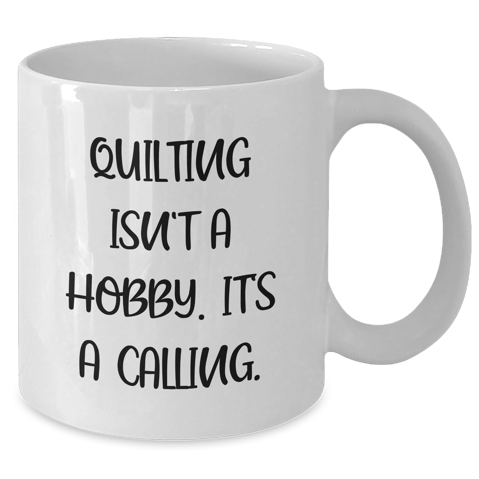 Quilter's Interlaced Leather Necklace Gift from Friends for Birthday 'Do Not Make Me Use My Quilter Voice'