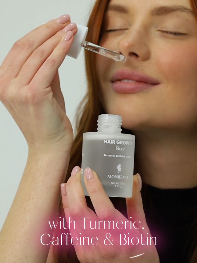 Amazon.com : MONREMO Hair Growth Serum with Turmeric