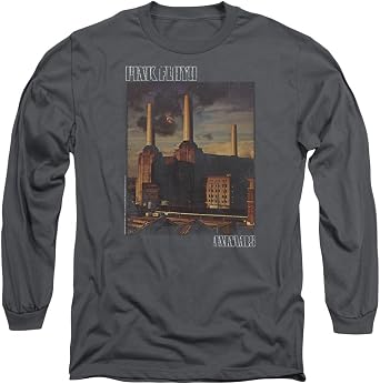 Pink Floyd Long Sleeve Animals Distressed Longsleeve Shirt