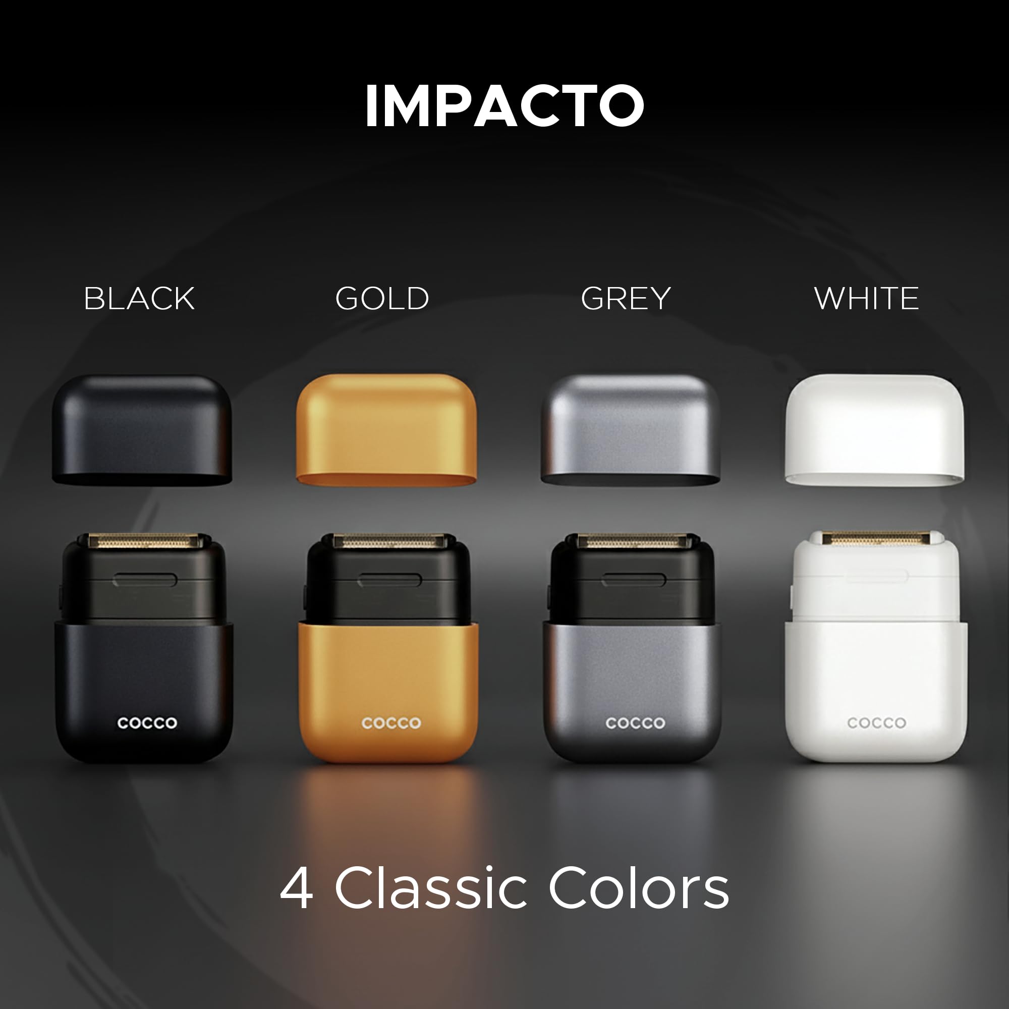Cocco Impacto Shaver Black - Haarschneider und Bartschneider