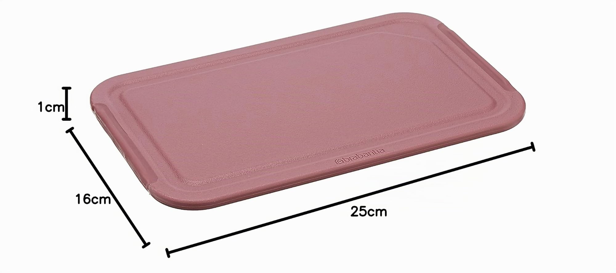 Brabantia Tasty+ Tabla de cortar pequeña Grape Rojo