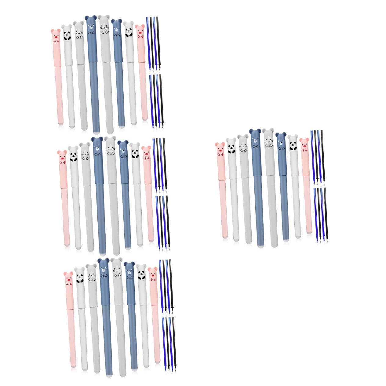 Tofficu 4 Set Penna A Sfera Cancellabile Penne Cancellabili Cancellino Per Lavagna Magnetica Penne Creative Marcatori Materiale Scolastico Trasparente Forniture Plastica 8 Pezzi * 4