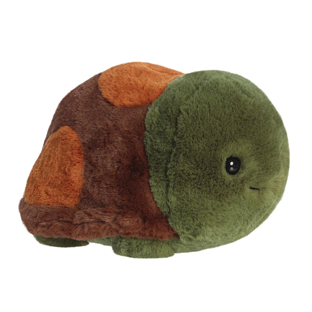 Aurora, 34269, Spudsters Tony Turtle 10In, Soft Toy, Brown & Green, 2.36 x 1.57 x 1.18 inches