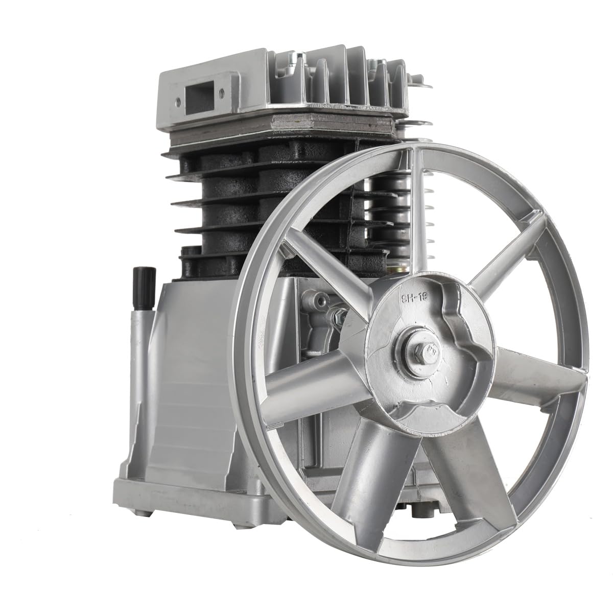 L-Home 2.2Kw Piston Cylinder Compressor Pump Head 3Hp Cylinder Piston Style Air Compressor Pump Head 250L/Min Air Tool With Silencer