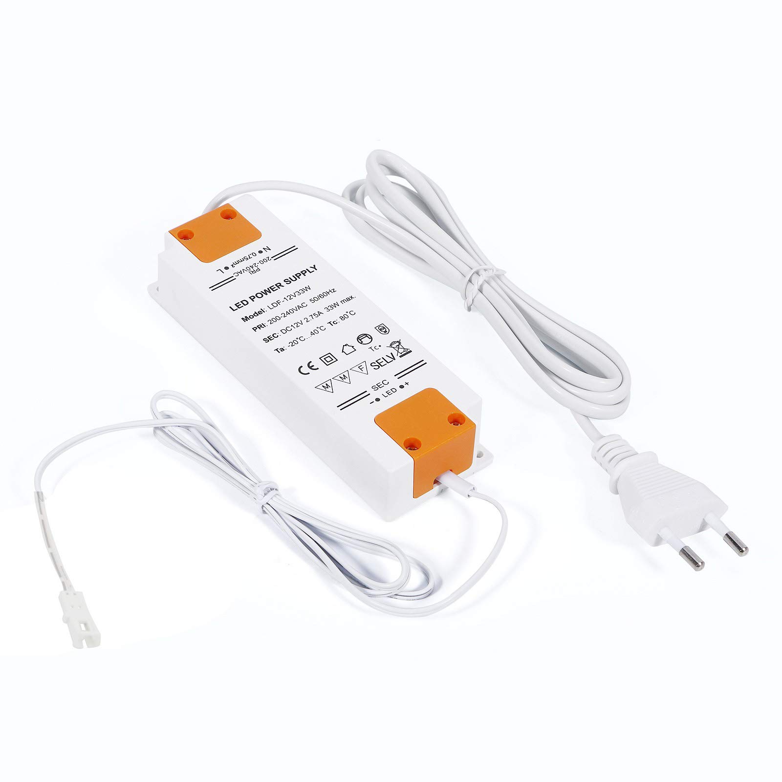 SOTECH 4er Set LED-Möbelleuchte GIULIA II ohne Sensor silbergrau, 4000K neutralweiß inkl. Trafo & Verteiler Unterbauleuchte Schrankleuchte Vitrinenbeleuchtung