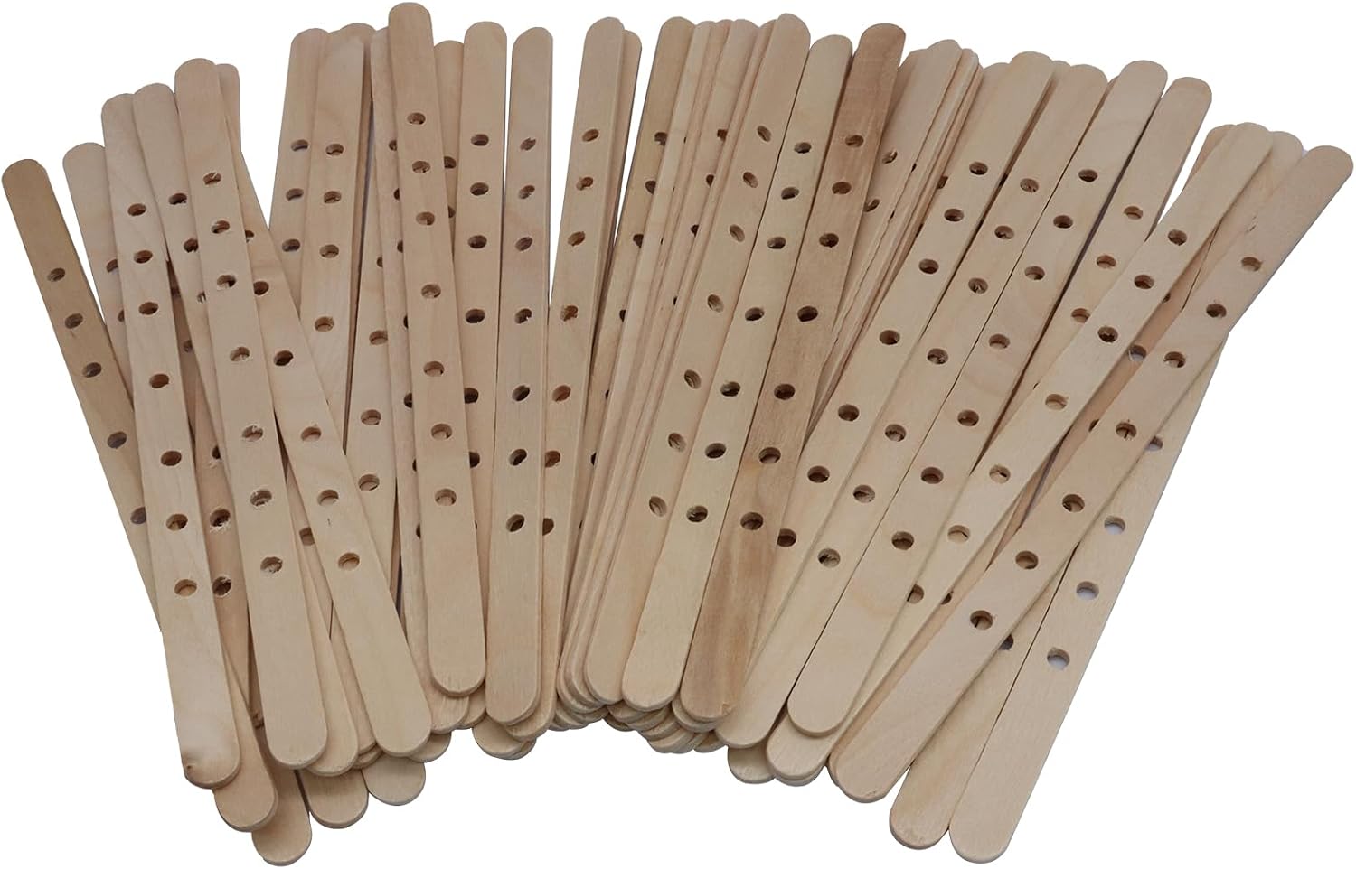 Wooden Wick Holders, 200PCS, 7 Holes