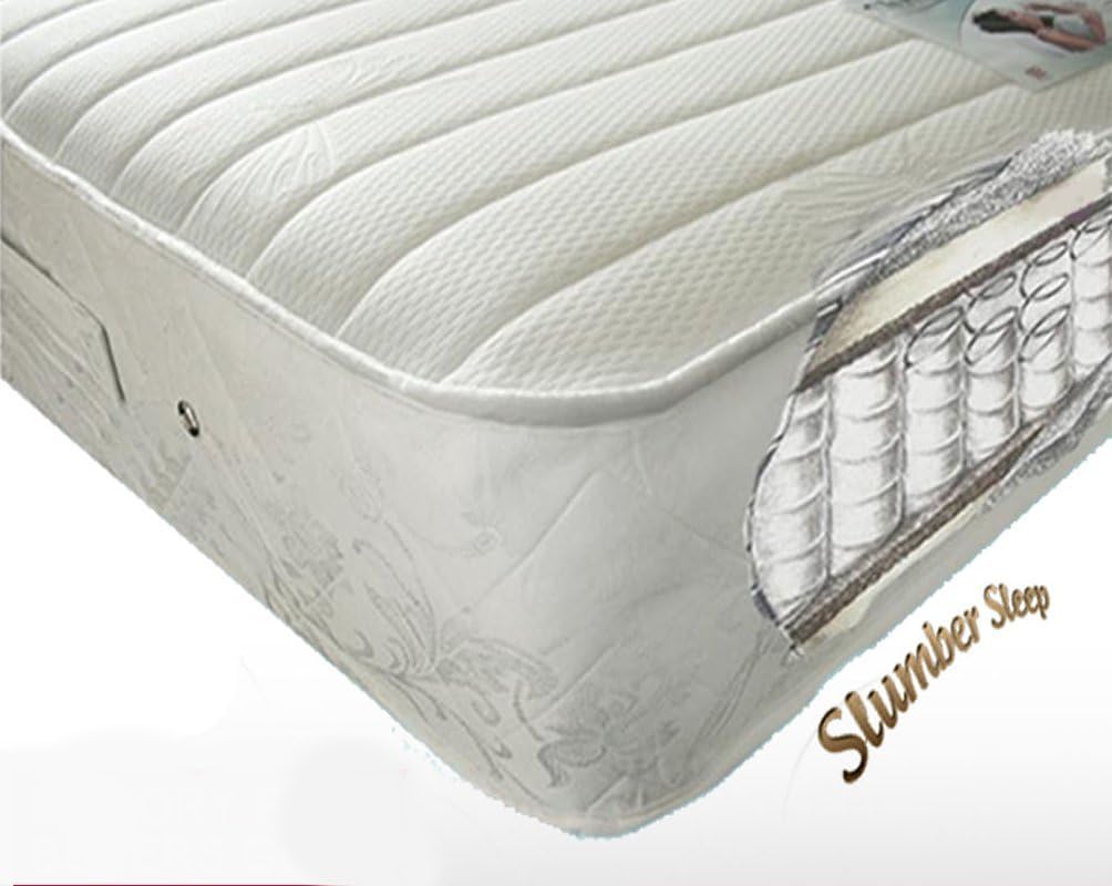4ft6 Double Luxury 1200 Pocket Sprung Memory Foam Imperial Slumber Sleep Mattress