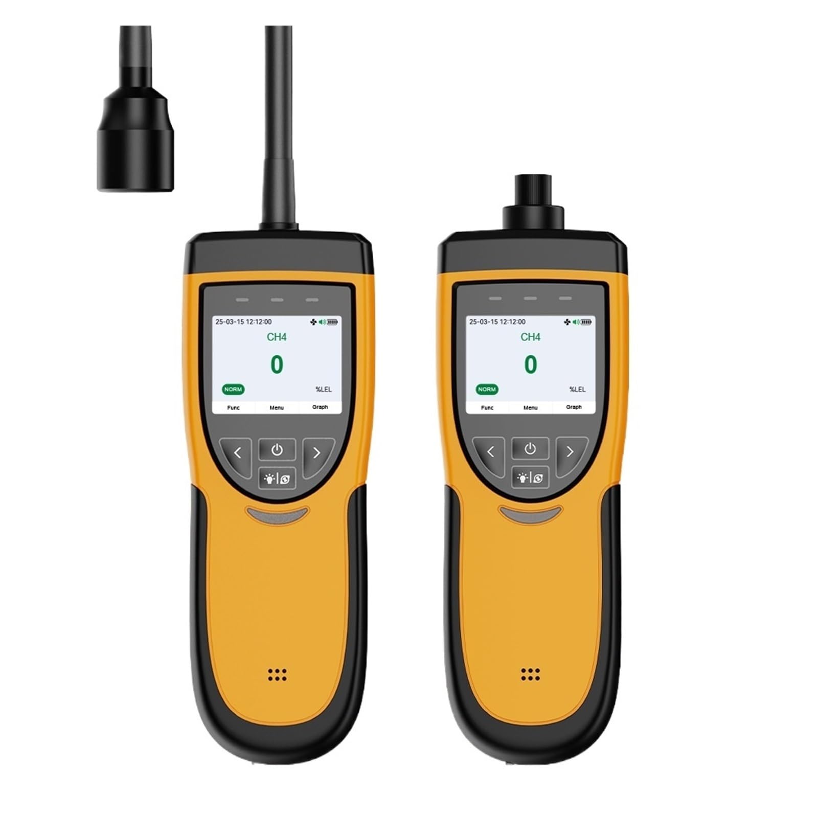 JVDDI Handheld Combustible Gas Detector Industrial Pump-Suction 4G GPS Sound Light Vibration Alarm Rechargeable