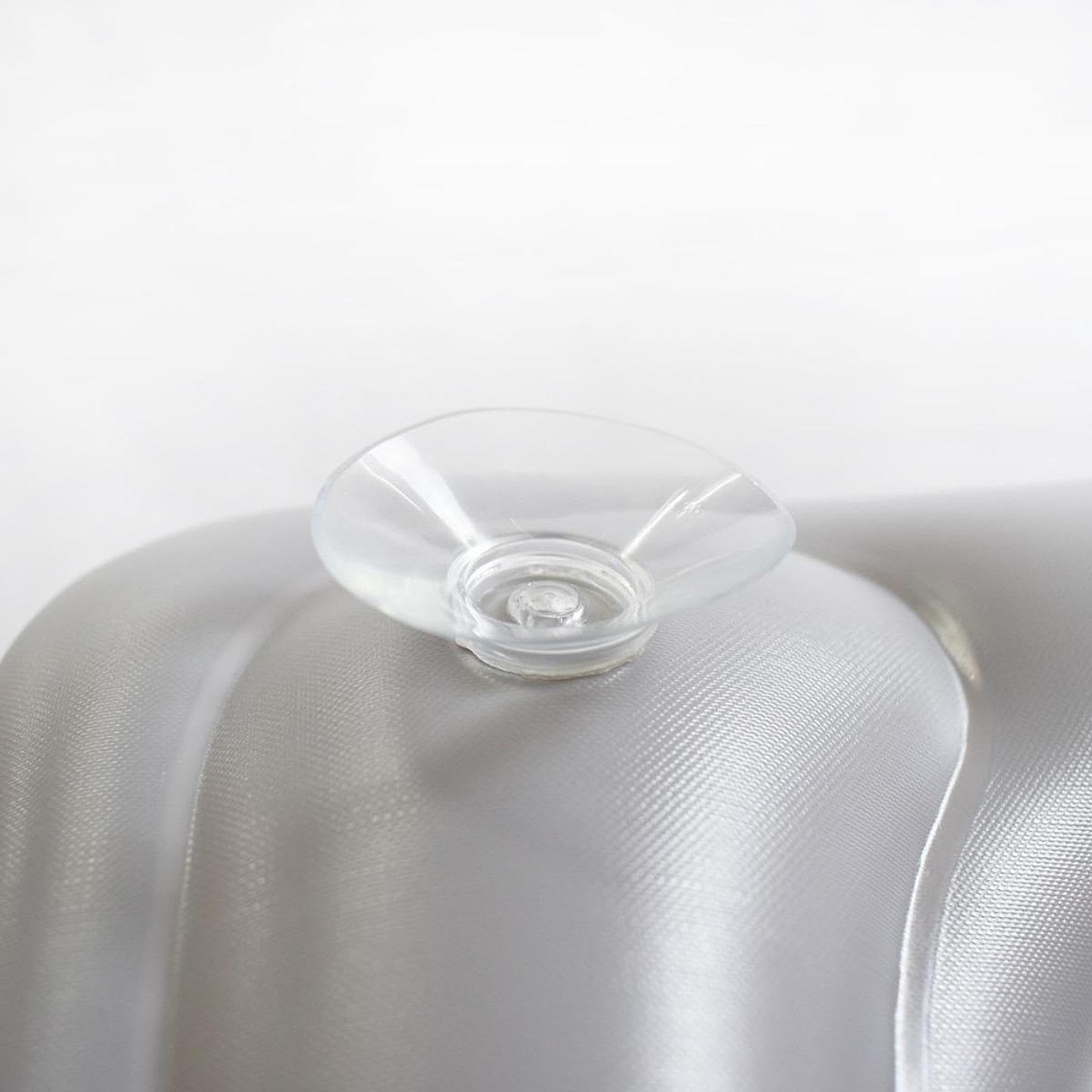 Cuscino per sedile WC gonfiabile con ventose, multifunzione, comodo, con gonfiaggio ad, per uomini in viaggio, Grigio