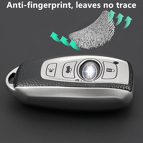 Miniatura 6 de Funda para llavero Subaru con llavero de piel TPU suave de protección completa para Subaru Forester CrossTrek Outback WRX Ascent BRZ Impreza Legacy