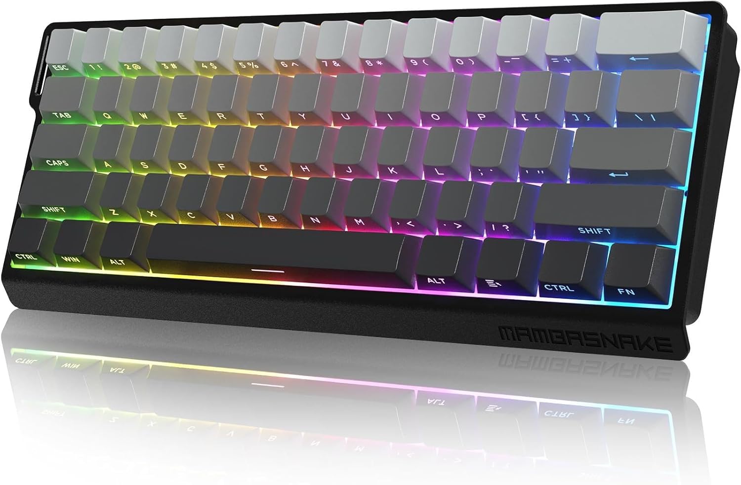 ATTACK SHARK MAMBASNAKE X60 HE Mechanical Gaming Keyboard with RGB lighting