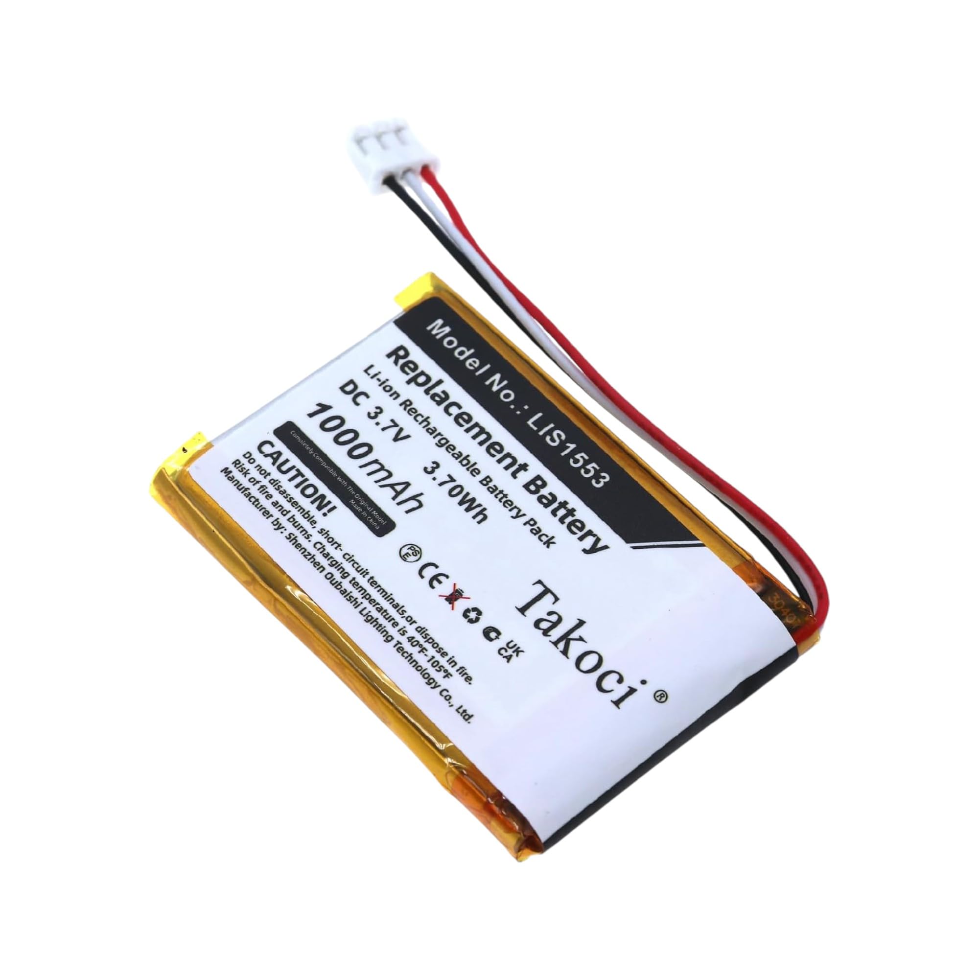 Replacement Battery for Sony MDR-XB950N1 WH-CH700N SRS-WS1 Wireless Headset,fit Part No LIS1553(SY6),1000mAh