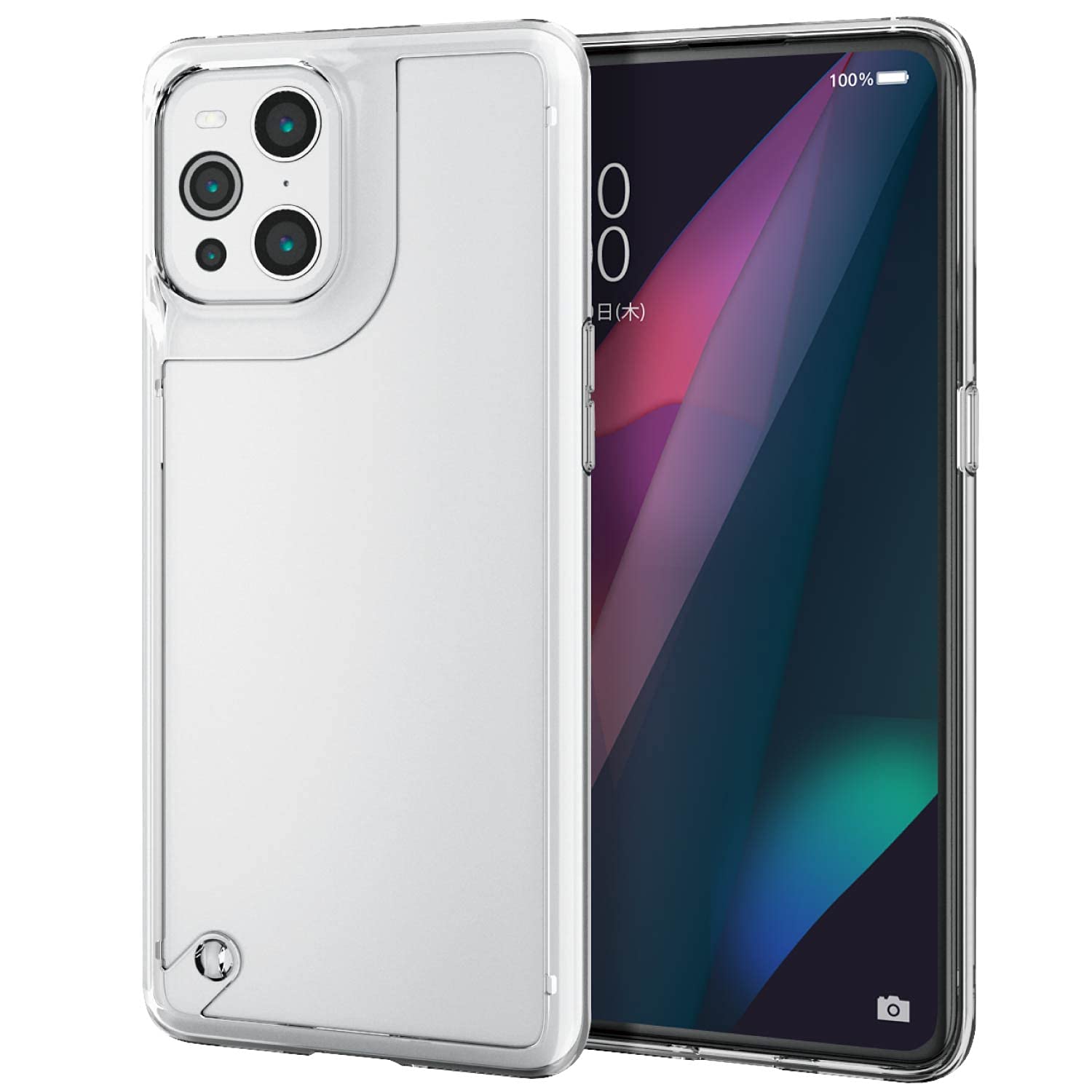 Amazon.co.jp: エレコム OPPO Find X3 Pro ハイブリッドケース 極み 