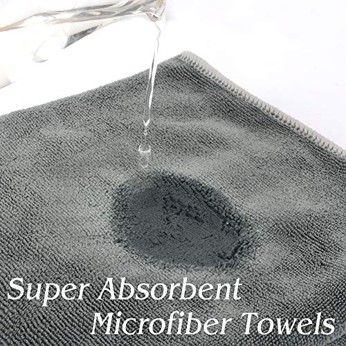 VIVOTE Toallas de Microfibra para Gimnasio, Deportes, Fitness, Entrenamiento, Sudor, superabsorbentes, Paquete de 3 Unidades, 35x 75 cm - Imagen 5