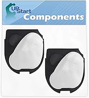 Vista 1 de Paquete de 2 filtros de repuesto DCF-11 para aspiradora Eureka 71A Quick Up - Compatible con filtro Eureka DCF-11 62558A