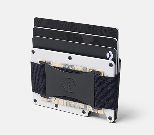 Miniatura 103 de Ridge - Cartera minimalista delgada para hombres, carteras de bolsillo frontal para hombres, billetera RFID con tarjetero, Oilva mate